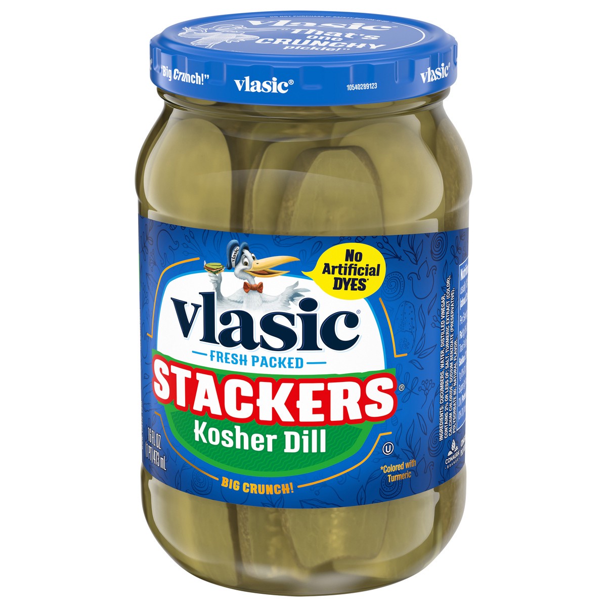 slide 3 of 5, Vlasic Kosher Dill Stackers Pickles 16 fl oz, 16 fl oz