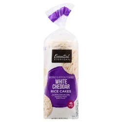 Essential Everyday White Cheddar Rice Cakes