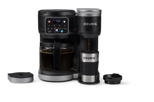 slide 9 of 17, Keurig K-Duo Black Single Serve & Carafe Coffee Maker 1 ea, 1 ct