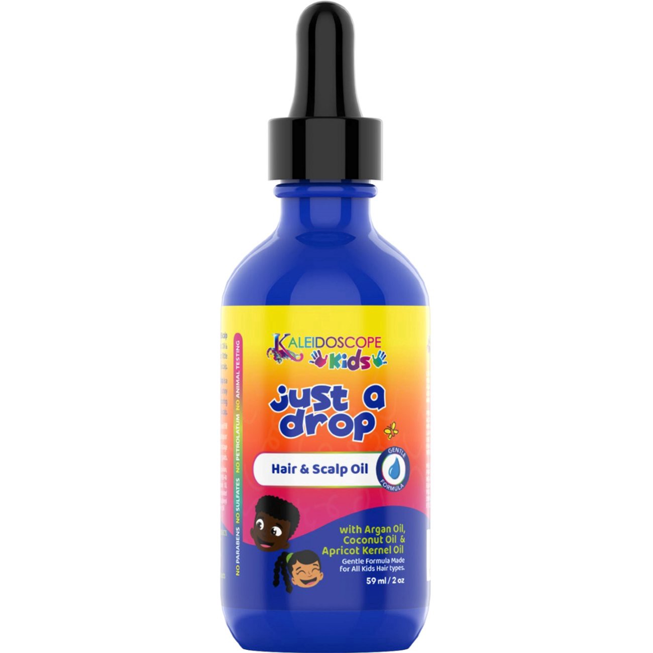 slide 1 of 1, Kaleidoscope Kids Just A Drop Sulfate Free Hair & Scalp Oil, 2 oz