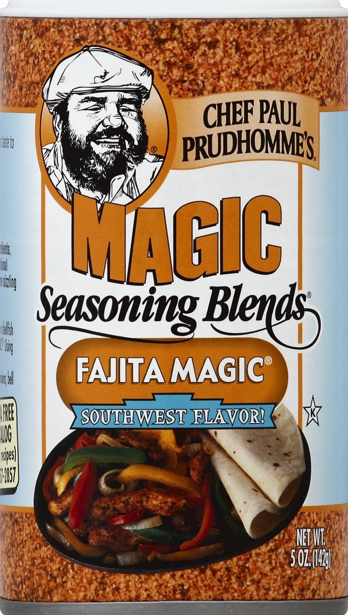 slide 2 of 2, Chef Paul Prudhomme's Magic Fajita Seasoning, 5 oz