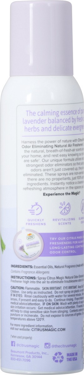 slide 8 of 12, Citrus Magic Natural Odor Eliminating Non-Aerosol Lavender Escape Air Freshener 3.0 oz, 3 oz