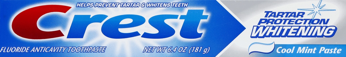 slide 2 of 6, Crest Toothpaste 6.4 oz, 6.4 oz