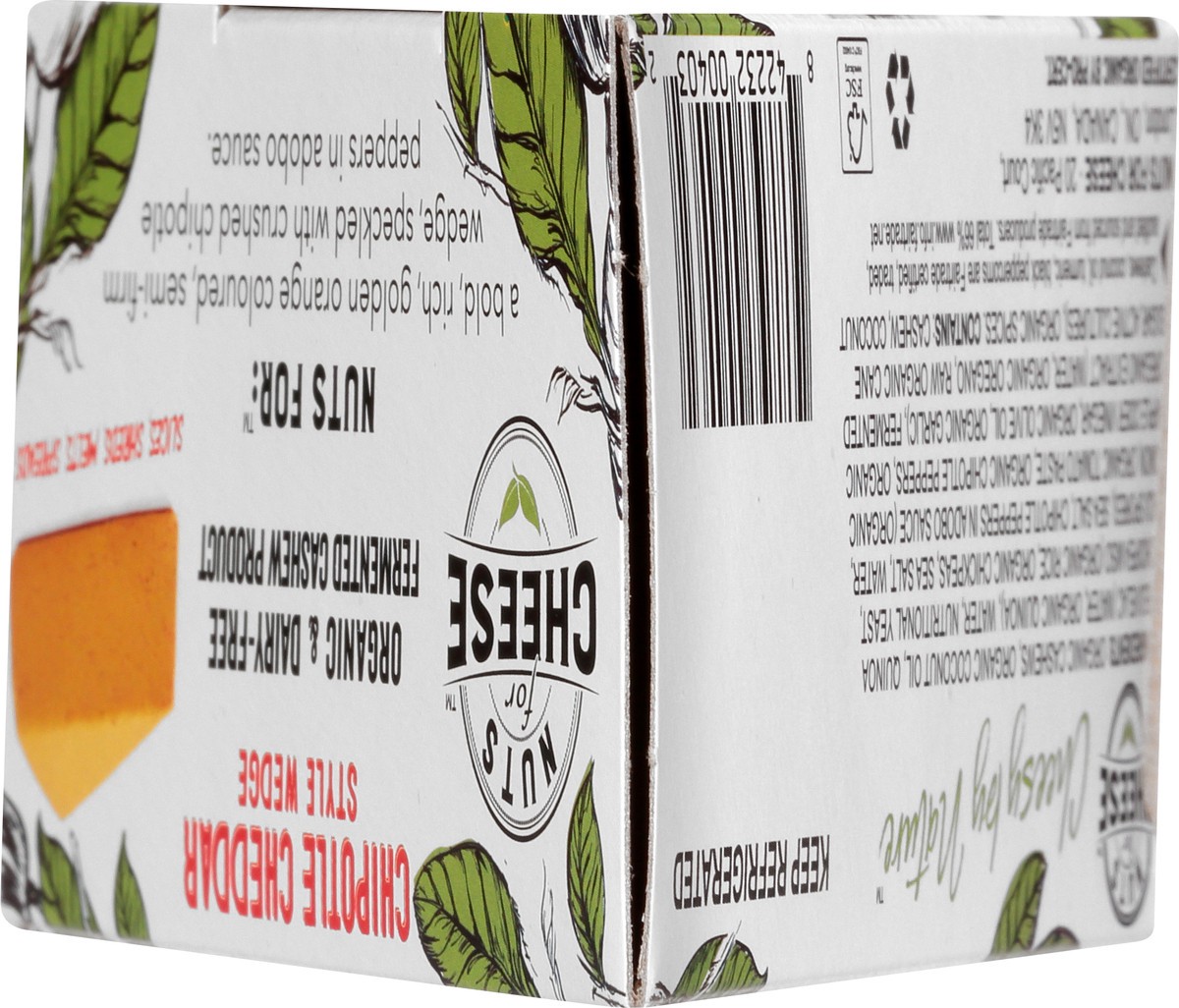 slide 10 of 13, Nuts for Cheese Chipotle Cheddar Dairy-Free Cheese, 4.23 oz