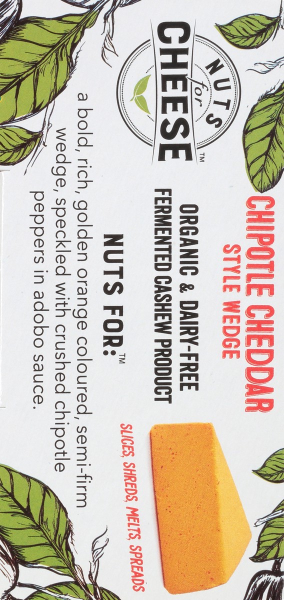 slide 2 of 13, Nuts for Cheese Chipotle Cheddar Dairy-Free Cheese, 4.23 oz
