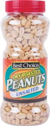 Best Choice Dry Roasted Unsalted Peanuts