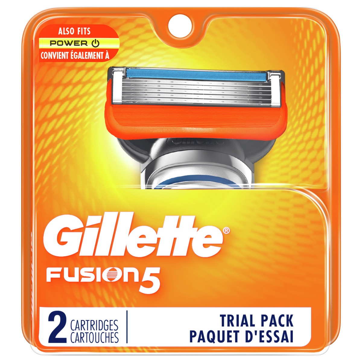 slide 1 of 3, Gillette Fusion5 Men's Razor Blade Refills, 2 Count, 2 ct