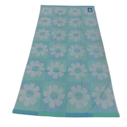 Sol Borne Jacq Beach Towel Daisy Check 36inx 72in
