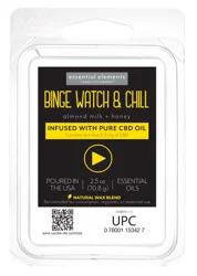 Candle-Lite Essential Elements Binge Watch and Chill Wax Cubes