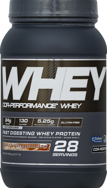 slide 1 of 1, Cor-Performance Whey Peanut Butter Marshmallow, 2.01 lb