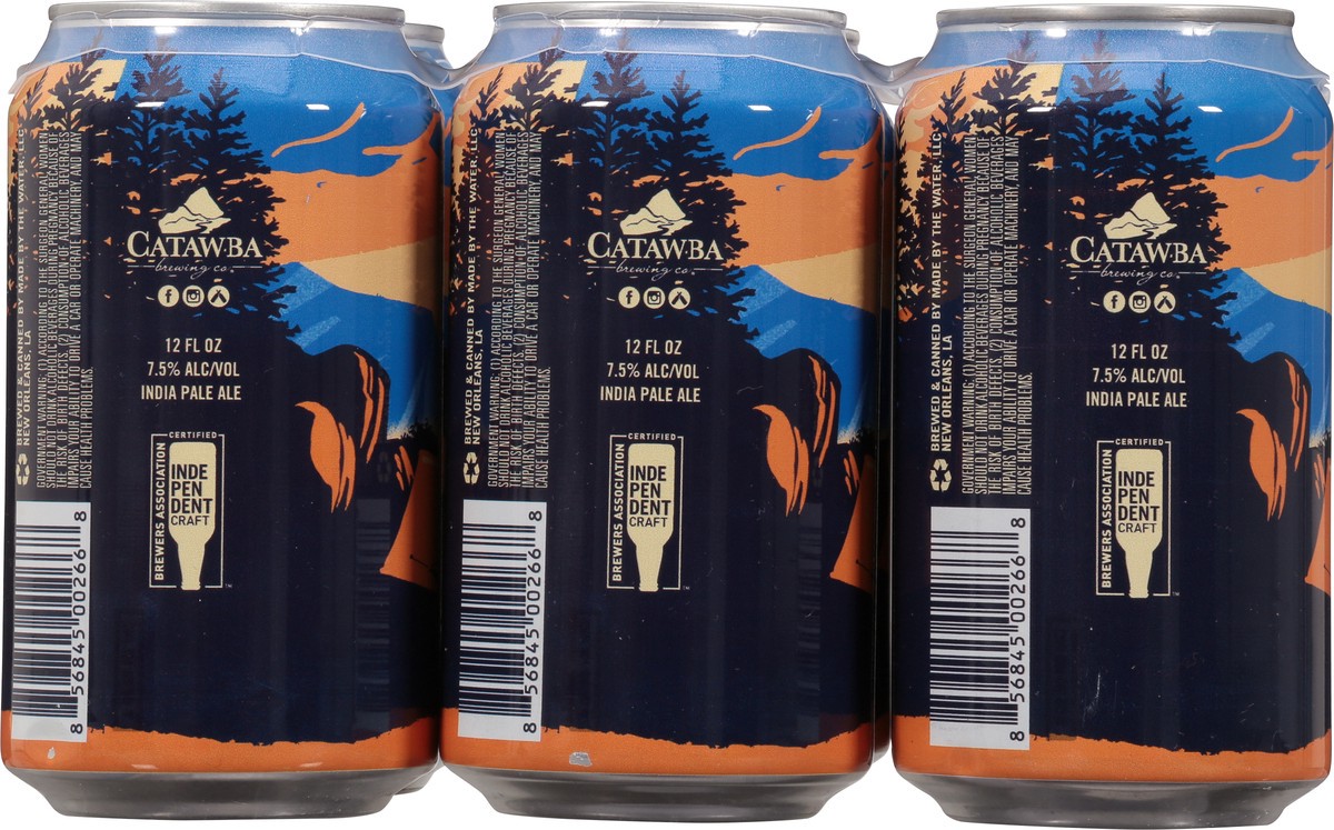 slide 7 of 9, Catawba Brewing Catawba Carolina Fog Hazy Ipa, 6 ct; 12 oz