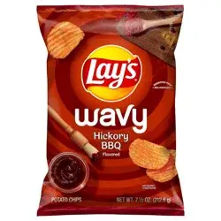 Lay's Wavy Hickory BBQ Chips