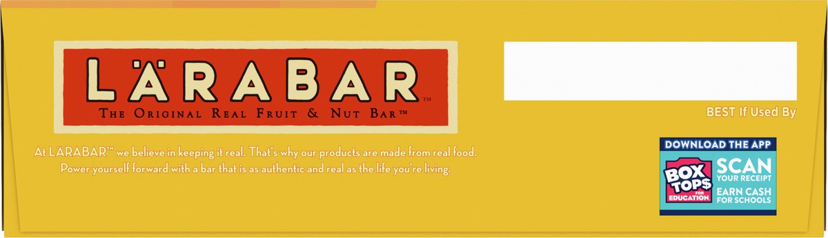slide 9 of 9, LÄRABAR Orange Sorbet Mini Bars, Gluten Free Vegan, 8 ct, 8 ct