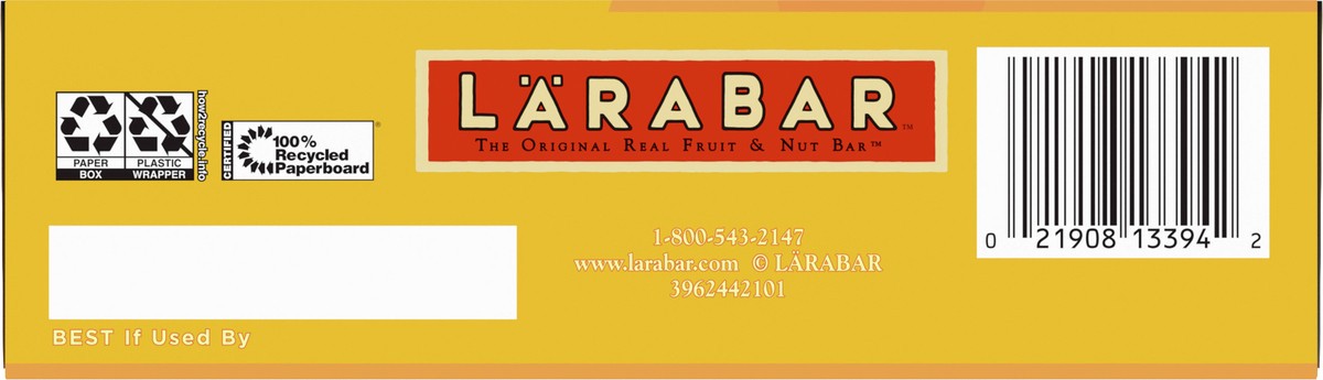 slide 7 of 9, LÄRABAR Orange Sorbet Mini Bars, Gluten Free Vegan, 8 ct, 8 ct