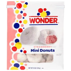 Wonder Strawberry Mini Donuts 10 oz