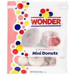 Wonder Strawberry Mini Donuts 10 oz