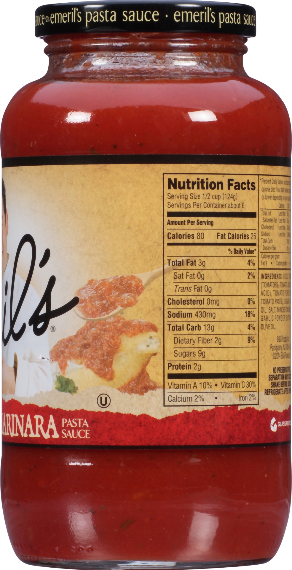 Emeril's Chunky Marinara Pasta Sauce 25 oz Shipt