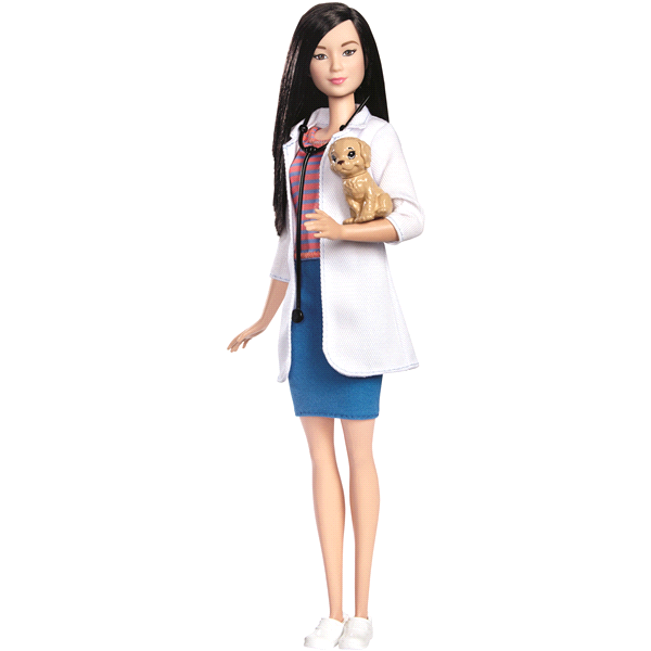 slide 1 of 1, Barbie Pet Vet Doll, 1 ct