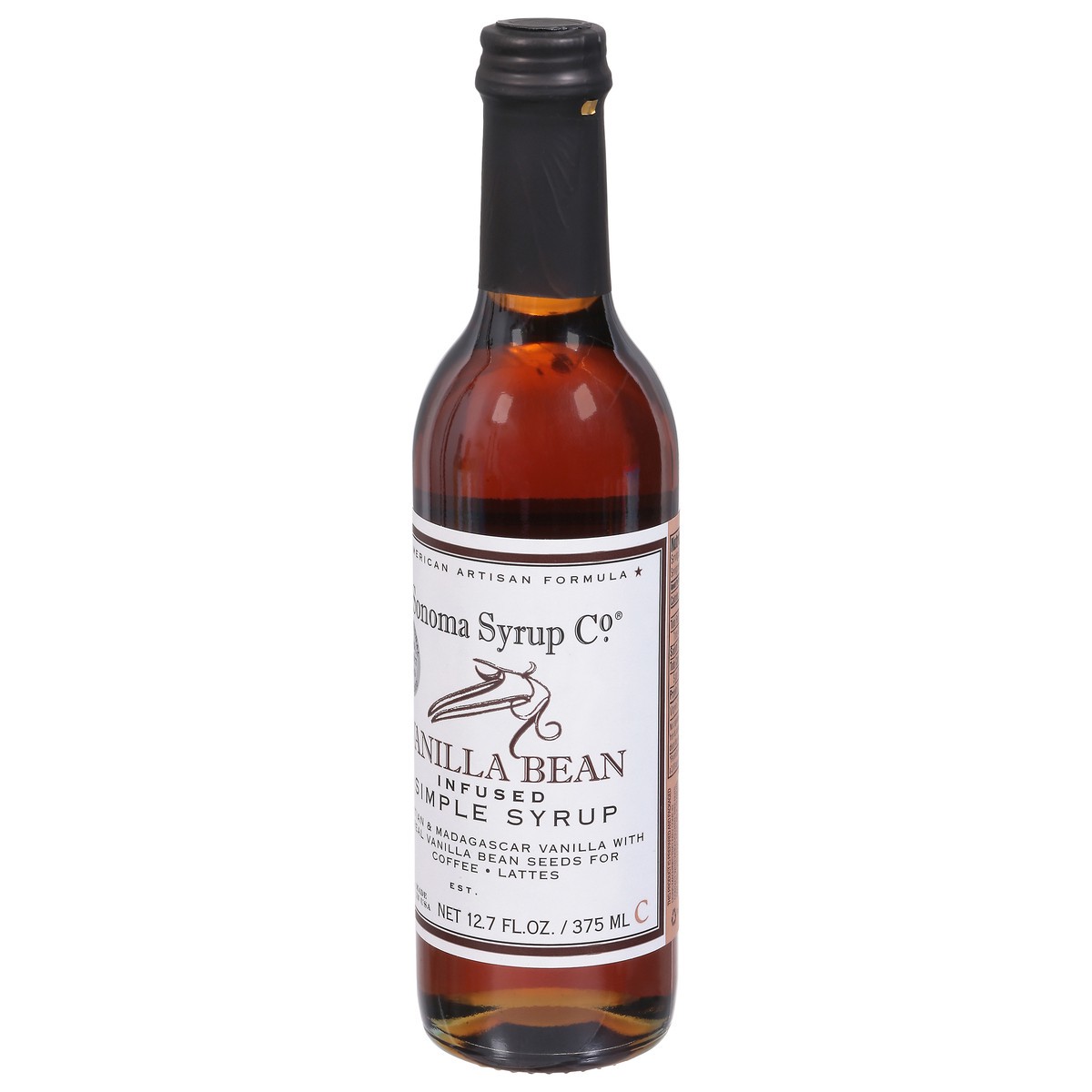 slide 2 of 13, Sonoma Syrup Co. Vanilla Bean Infused Simple Syrup 12.7 fl oz, 1 ct