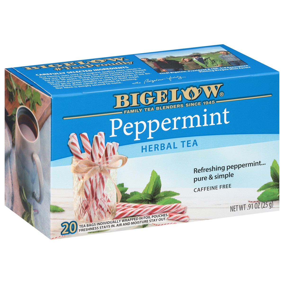 slide 9 of 9, Bigelow Peppermint Tea, 20 ct