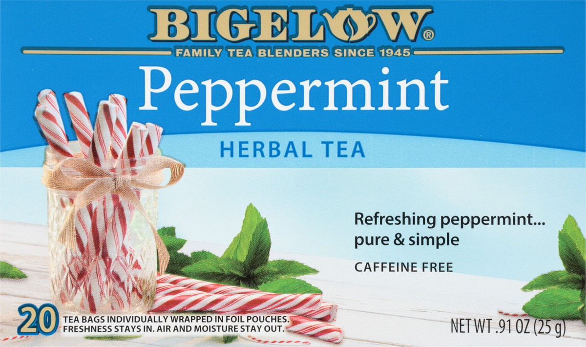slide 5 of 9, Bigelow Peppermint Tea, 20 ct