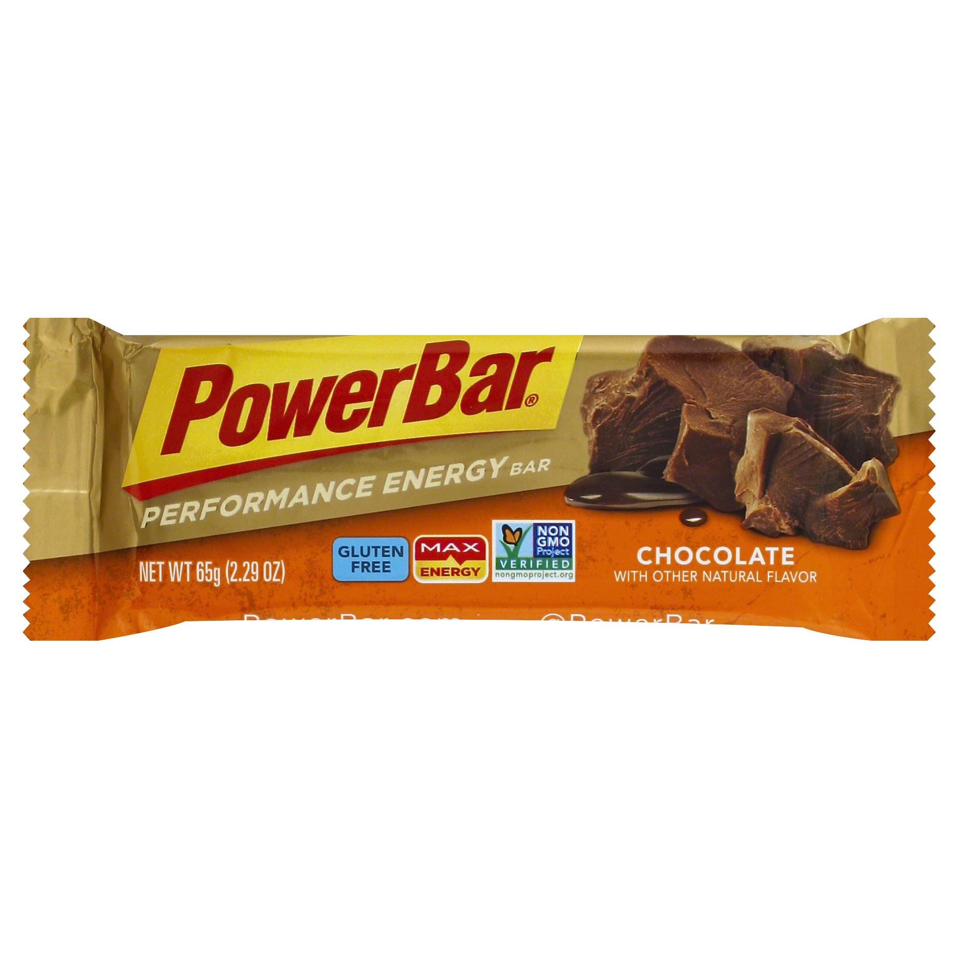 slide 1 of 5, PowerBar Chocolate, 2 oz