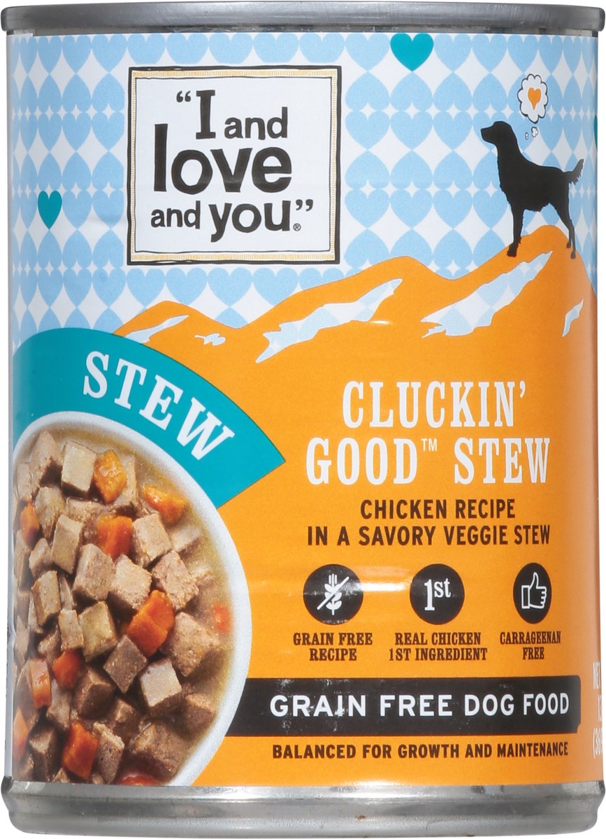 slide 6 of 9, I&love&you Dog Canned Food, Cluckin' Good Stew, 13 oz