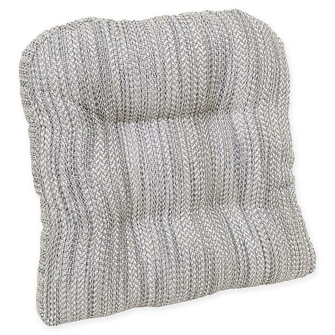 slide 1 of 1, Brentwood Originals Waterfall Memory Foam Chair Pad - Taupe, 1 ct