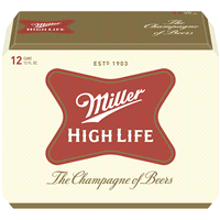 slide 4 of 13, Miller High Life Beer - 12pk/12 fl oz Cans, 12 ct; 12 fl oz