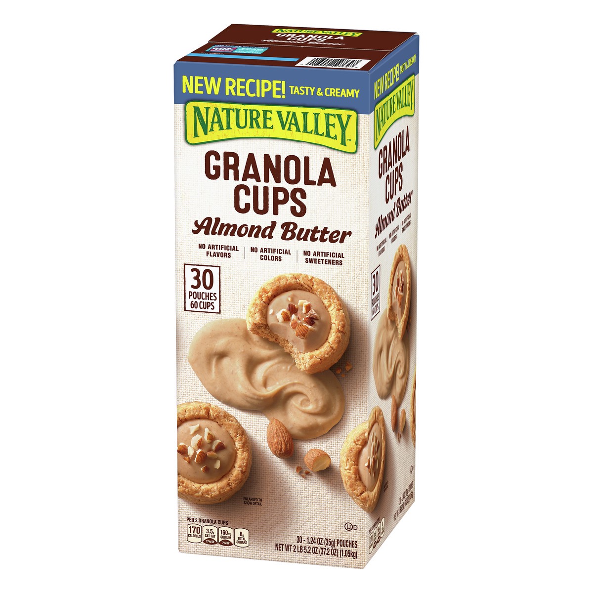 slide 4 of 12, Nature Valley Almond Butter Granola Cups 30 ea, 