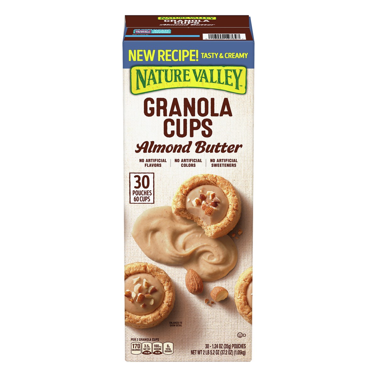 slide 7 of 12, Nature Valley Almond Butter Granola Cups 30 ea, 