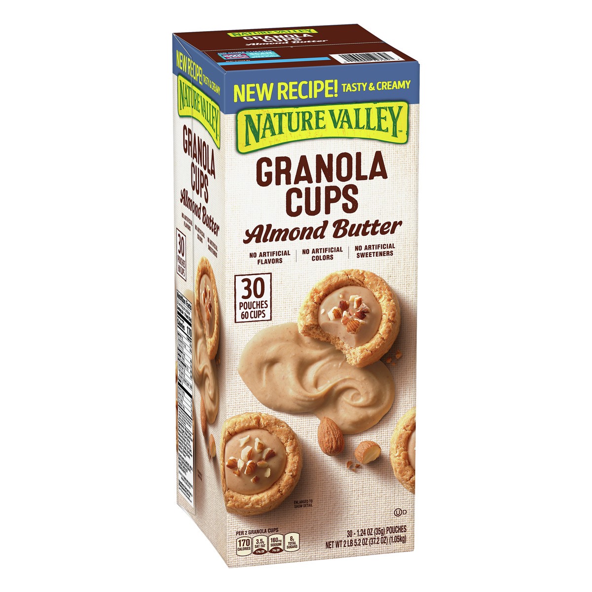 slide 9 of 12, Nature Valley Almond Butter Granola Cups 30 ea, 