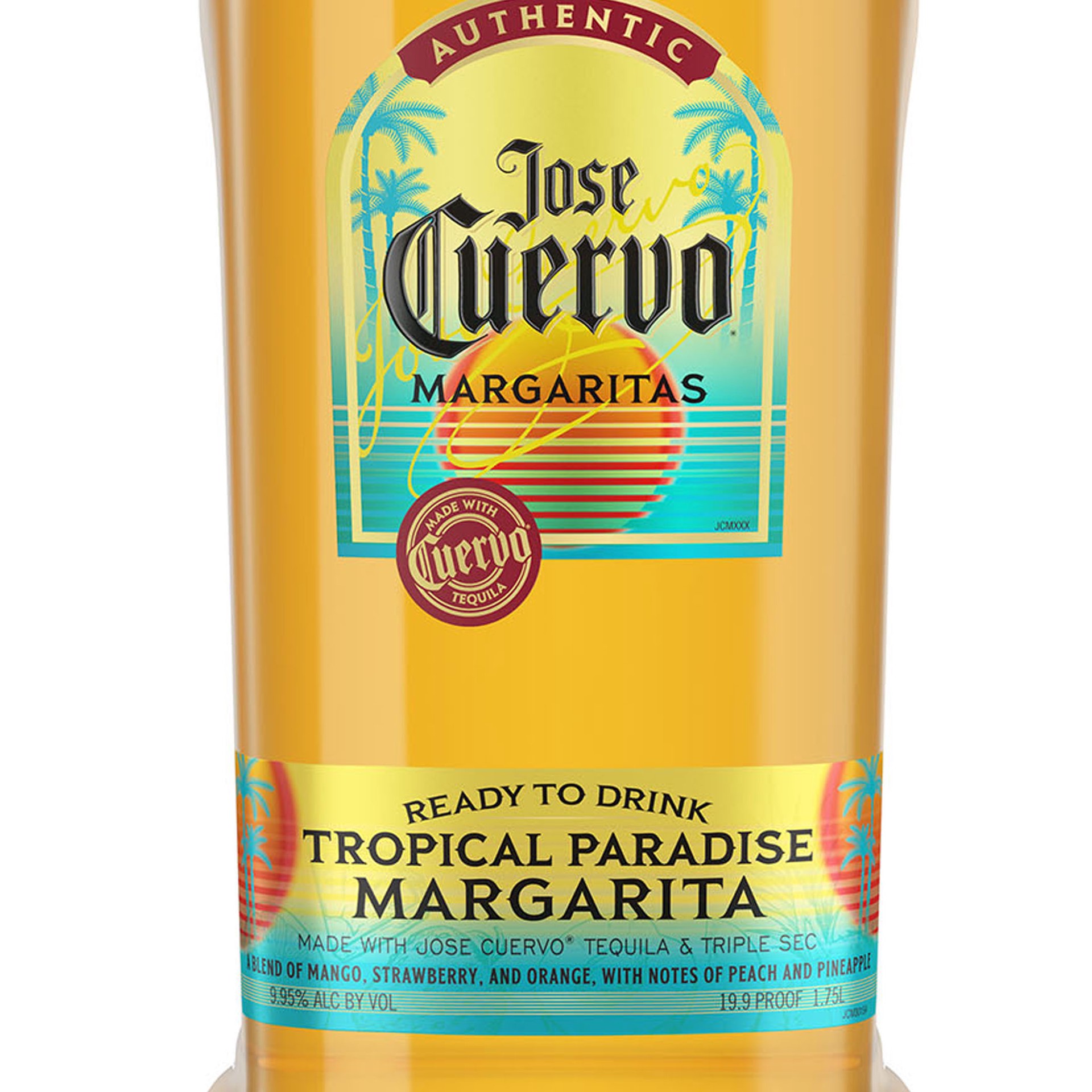 slide 7 of 9, Jose Cuervo Authentic Tropical Paradise Margatita Cocktail Mixer 1.75 l, 1.75 liter