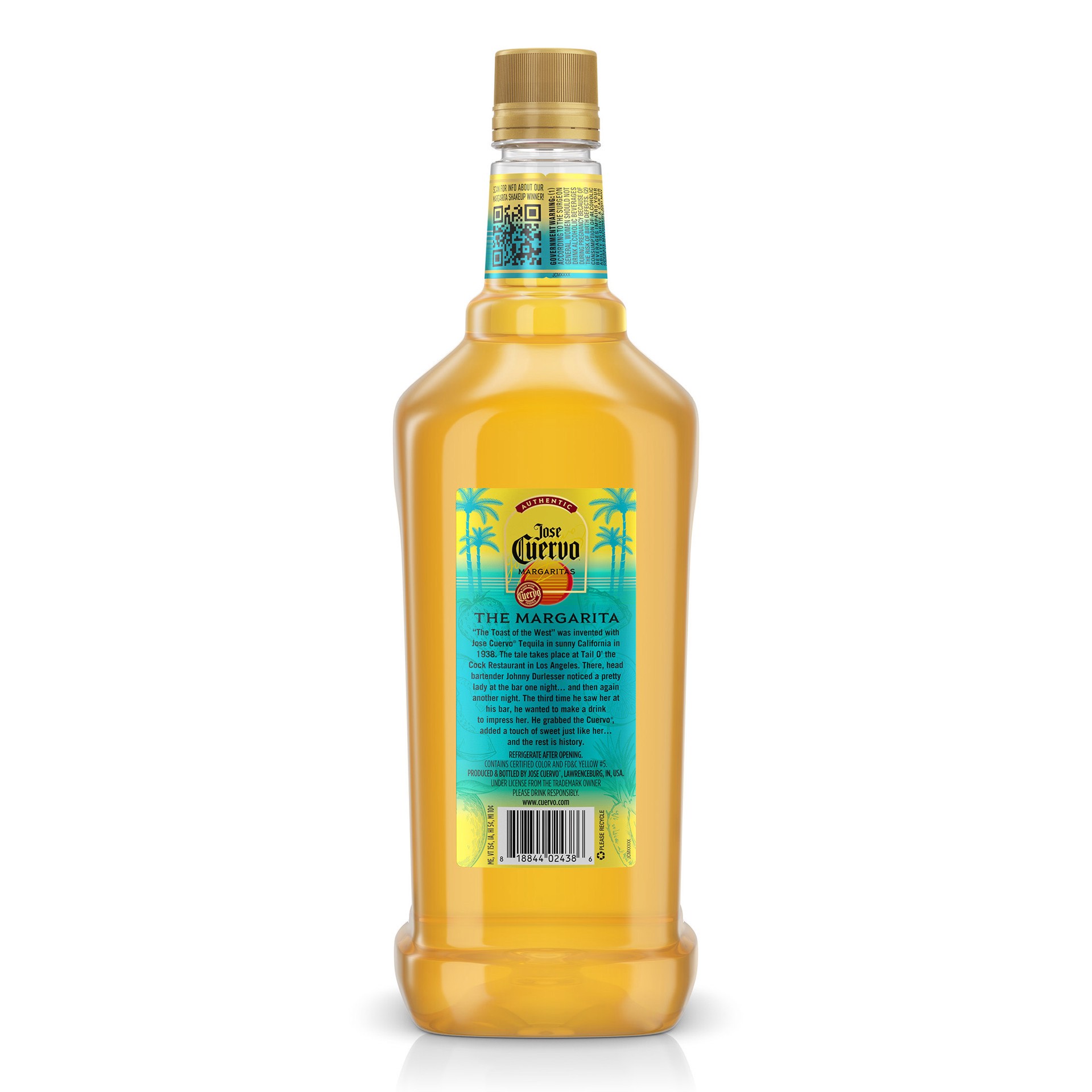 slide 4 of 9, Jose Cuervo Authentic Tropical Paradise Margatita Cocktail Mixer 1.75 l, 1.75 liter