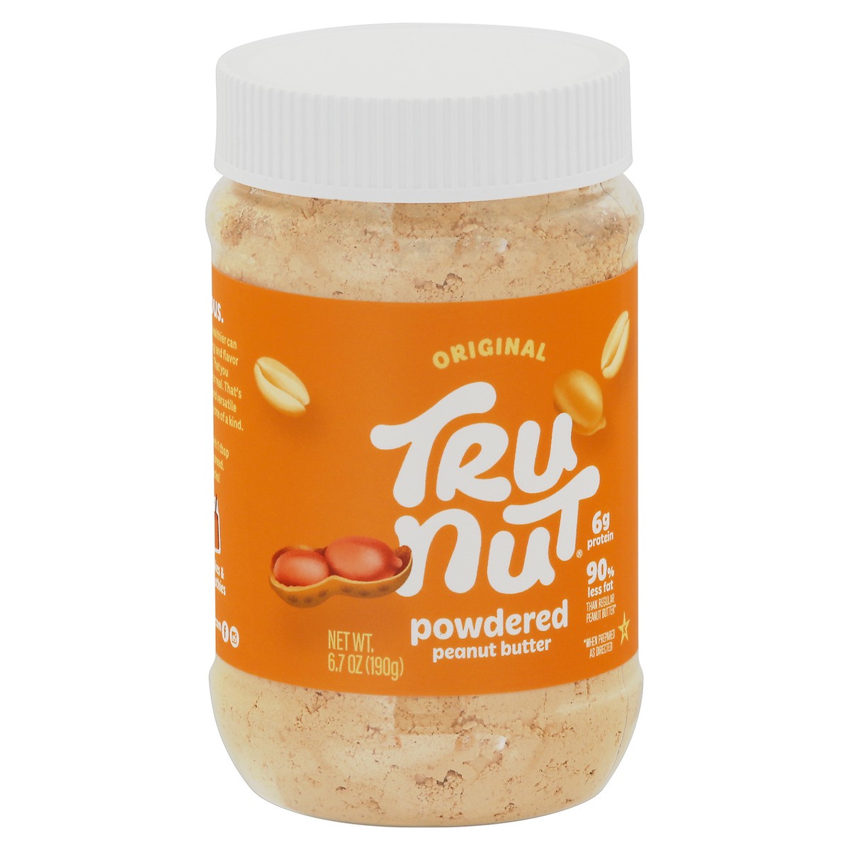 slide 4 of 9, Tru-Nut Powdered Original Peanut Butter 6.7 oz, 6.7 oz