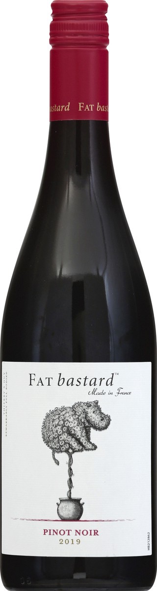 slide 1 of 1, FAT BASTARD 2019 Pinot Noir 750 ml, 750 ml