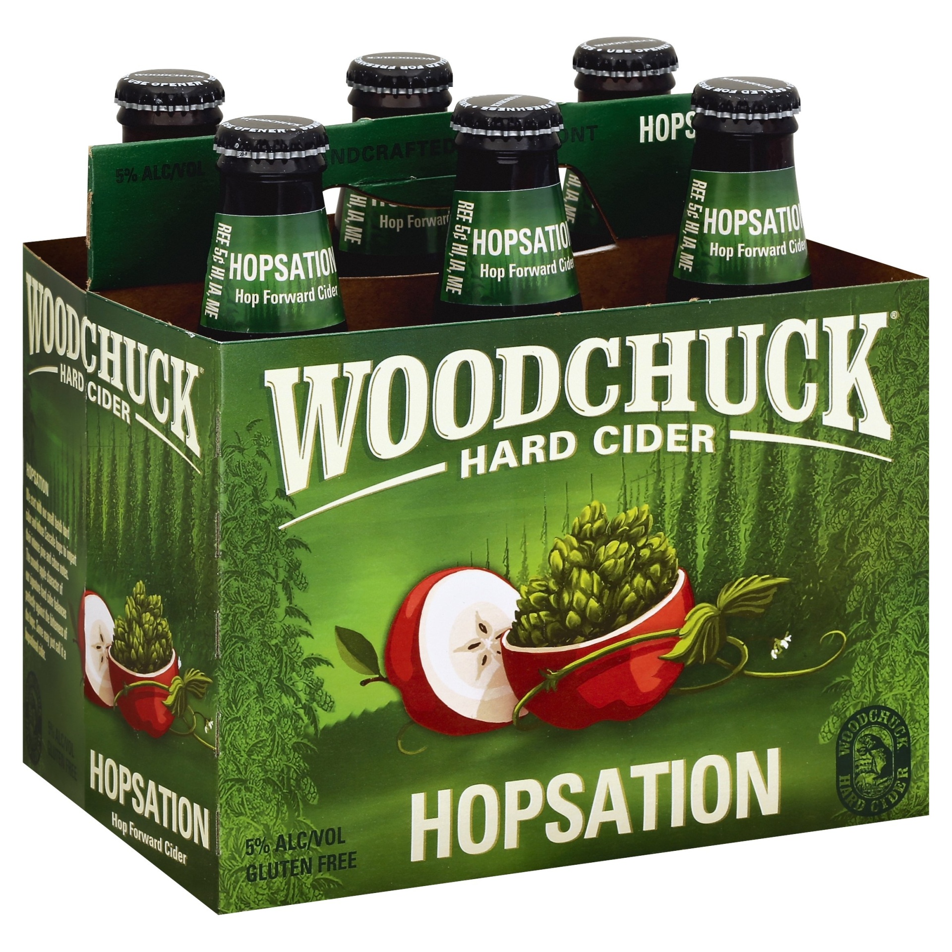 slide 1 of 1, Woodchuck Hard Cider 6 ea, 6 ct; 12 oz