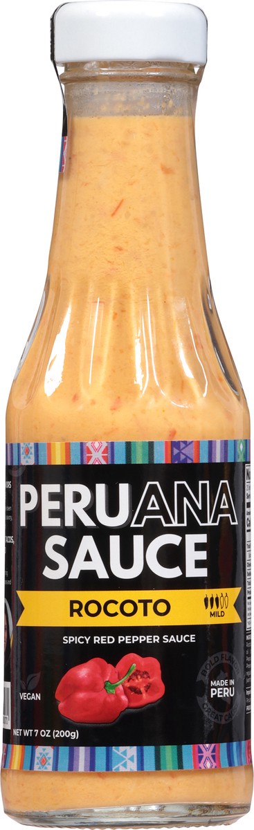 slide 3 of 12, Peruana Sauce Mild Spicy Red Pepper Rocoto Sauce 7 oz, 7 oz