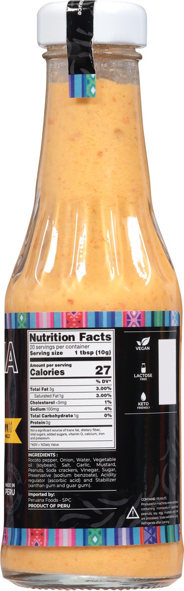 slide 2 of 12, Peruana Sauce Mild Spicy Red Pepper Rocoto Sauce 7 oz, 7 oz