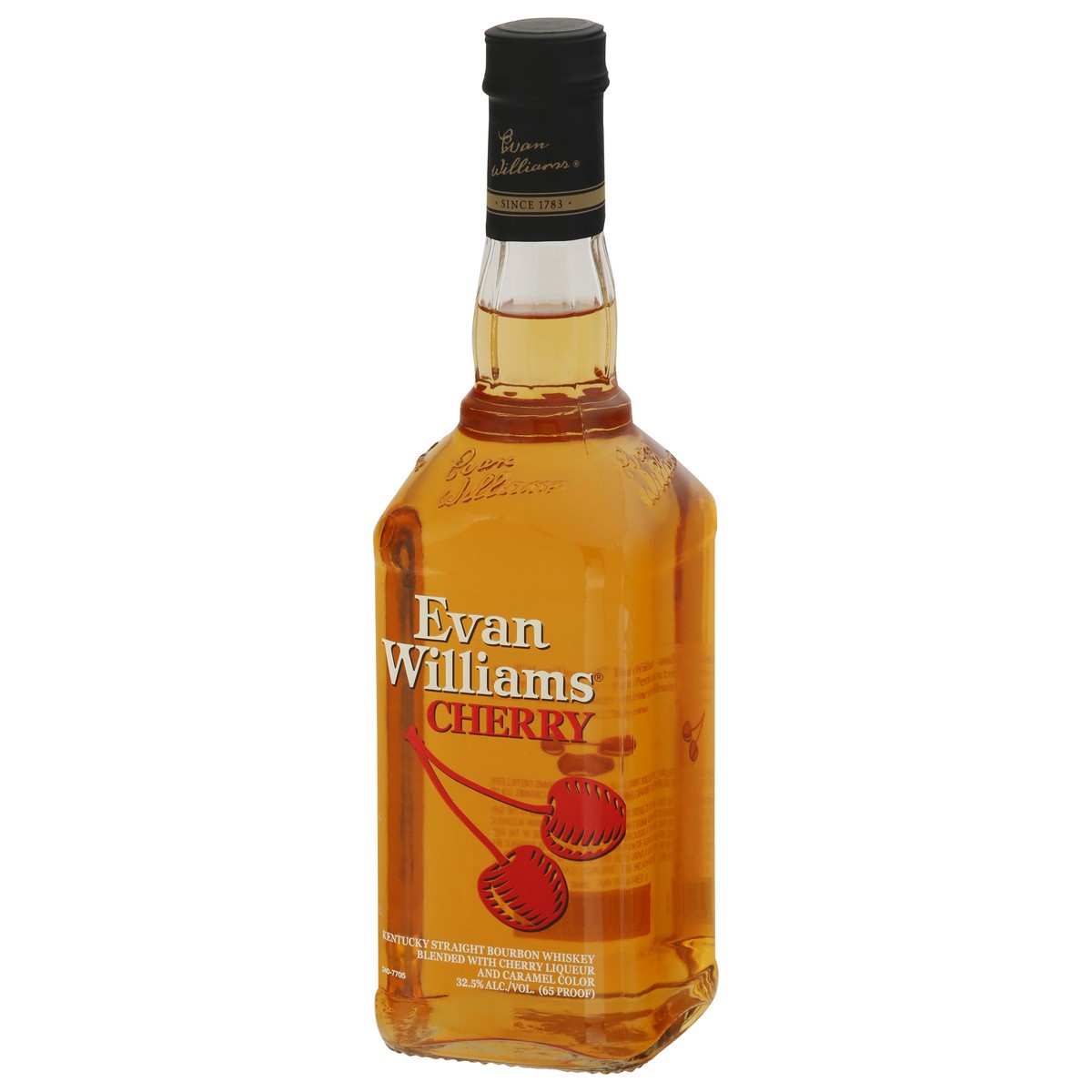 slide 3 of 9, Evan Williams Cherry, 750 ml