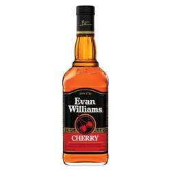 Evan Williams Kentucky Straight Bourbon Cherry Whiskey 750 ml