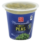 slide 1 of 1, Harris Teeter Microwaveable Sweet Peas, 7 oz