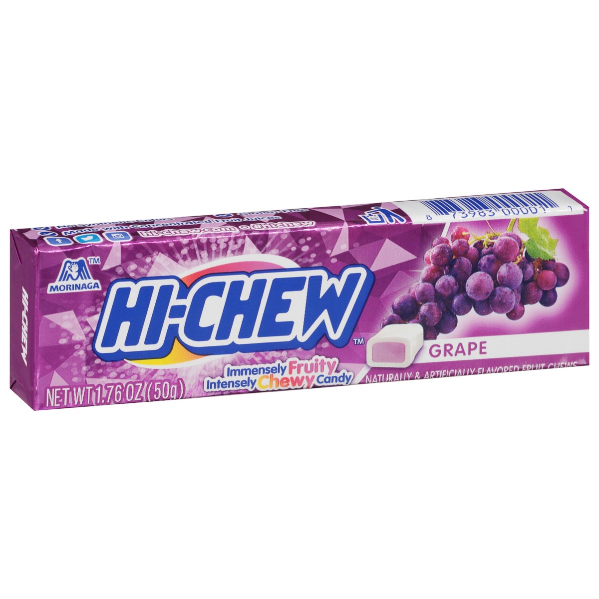 slide 10 of 13, Hi-Chew Grape Fruit Chews 1.76 oz, 1.76 oz