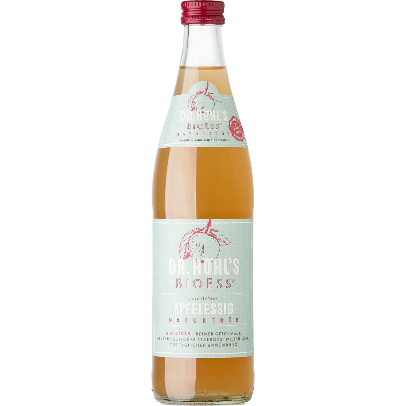 slide 1 of 1, Dr. Hohl's Unfiltered Organic Apple Cider Vinegar, 500 ml