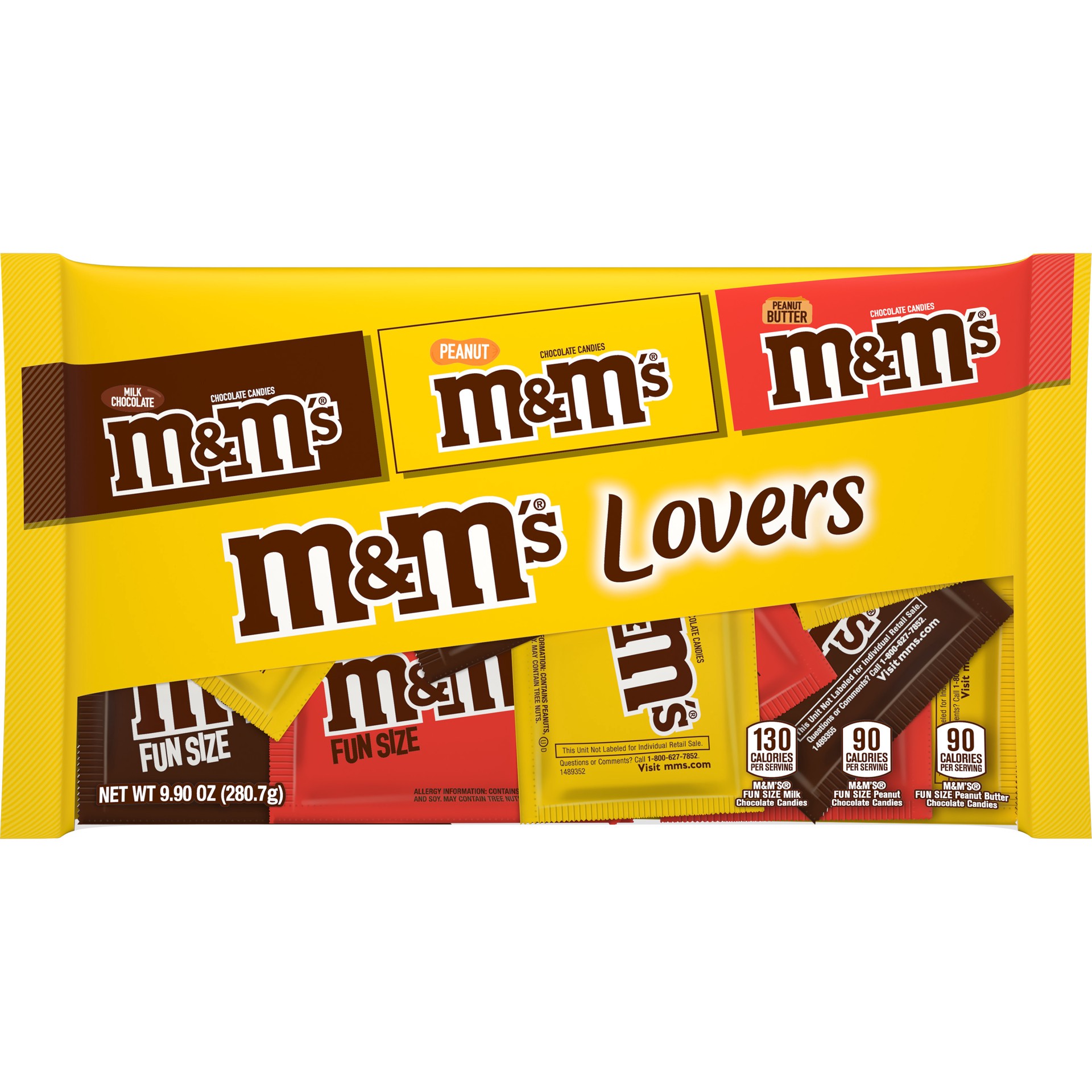 slide 1 of 5, M&M's Milk Chocolate, Peanut, and Peanut Butter Fun Size Halloween Candy Assortment, 9.9oz, 9.9 oz