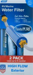 Camco TastePure RV/Marine Water Filter - 2 ea
