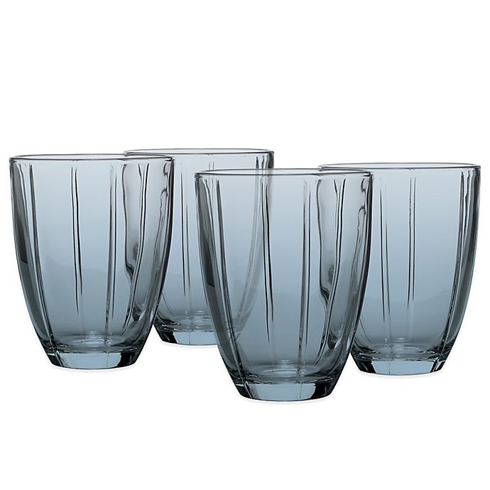 slide 1 of 2, Noritake Colorwave Tumblers - Blue, 4 ct