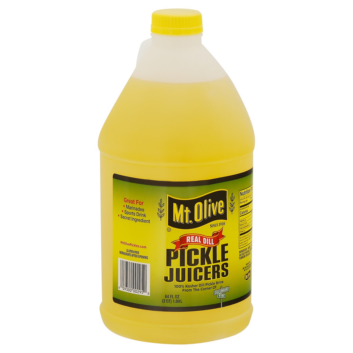 slide 9 of 9, Mt. Olive Real Dill Pickle Juicers 64 fl oz, 64 fl oz