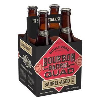 slide 1 of 1, Boulevard Brewing Co Bourbon Barrel-Aged Quad Ale, 4 ct; 12 oz