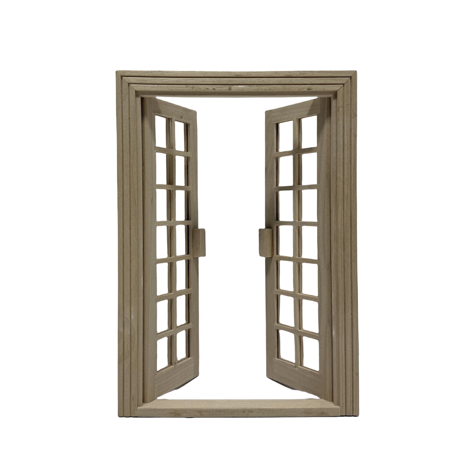 slide 2 of 3, Miniature French Doors By Make Market, 7.64 in x 5.35 in x 0.51 in